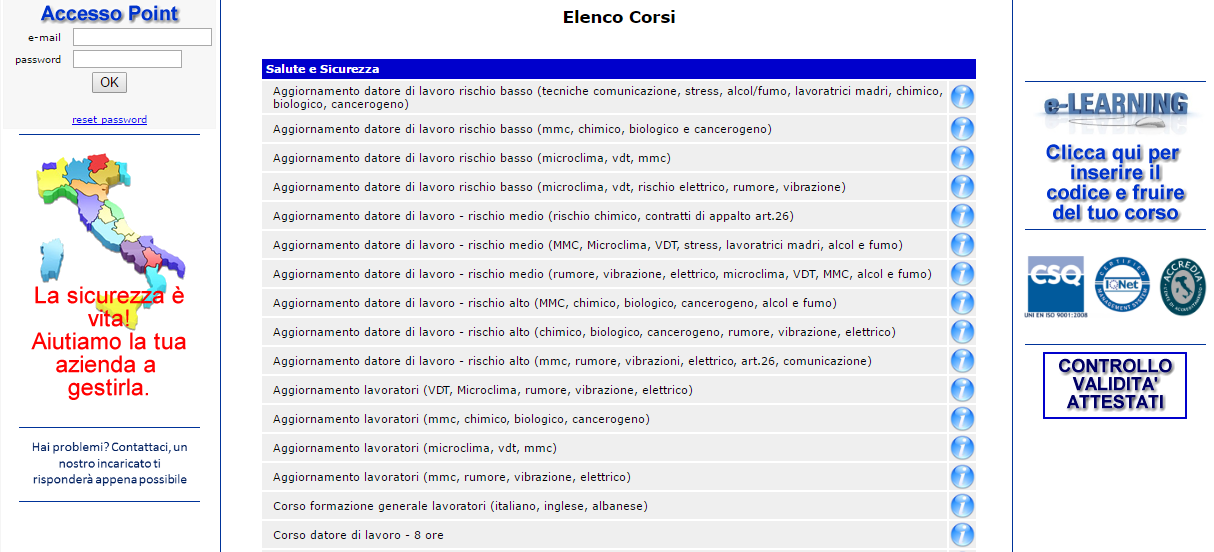 Corso aggiornamento datore di lavoro entro 11 gennaio 2017