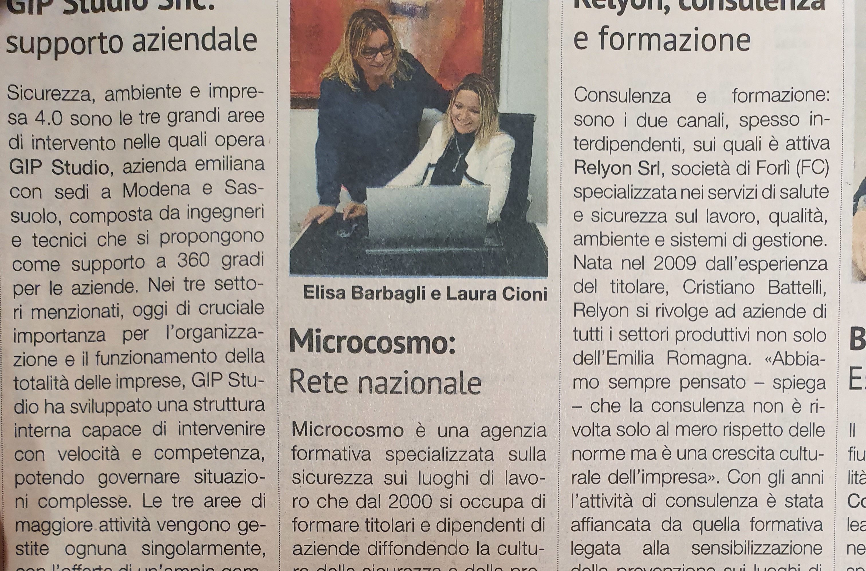 Microcosmo su Il Sole 24 Ore